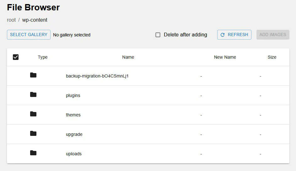 bulk upload