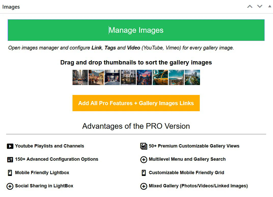 Manage Images