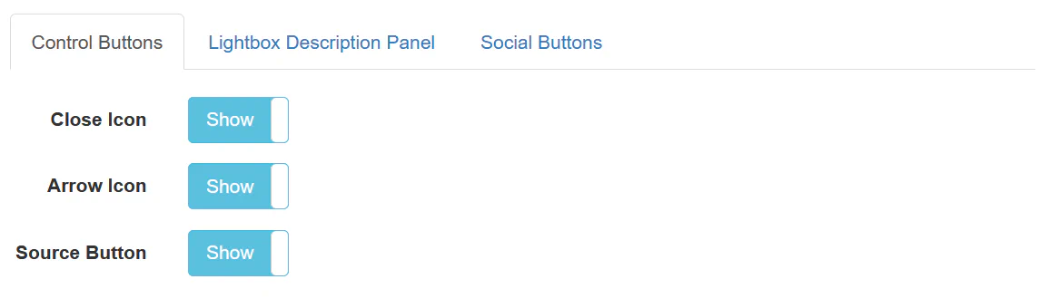 Classic Lightbox – Additional Settings